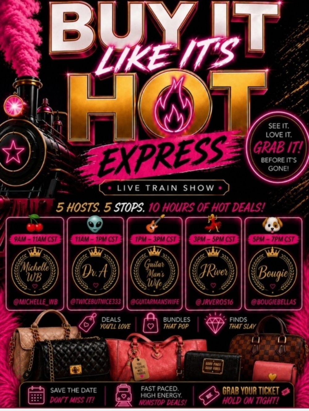 Buy IT Like It's Hot Express Train Show